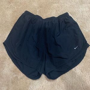 Black nike shorts size XL